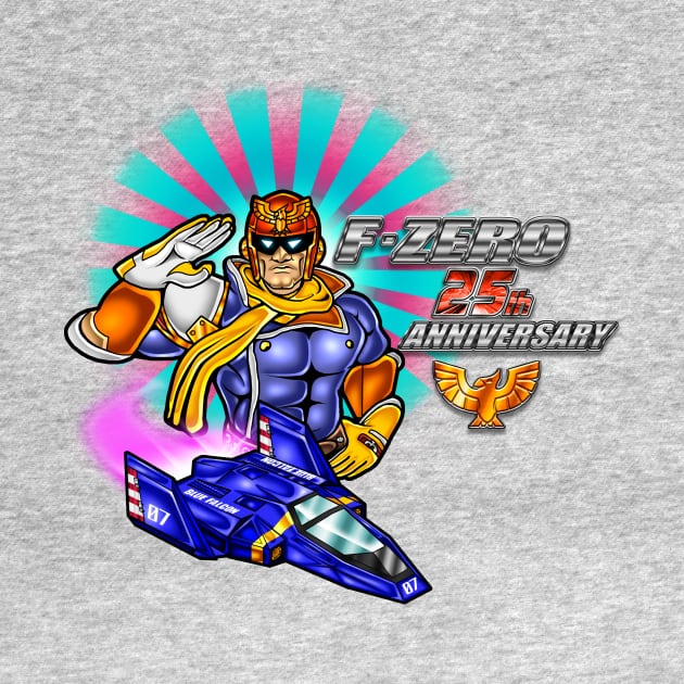 F-Zero 25th Anniversary by spdy4